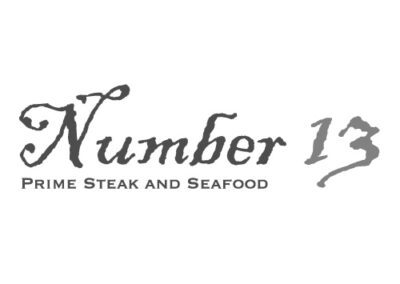 Number 13 Prime Steak and Seafood logo